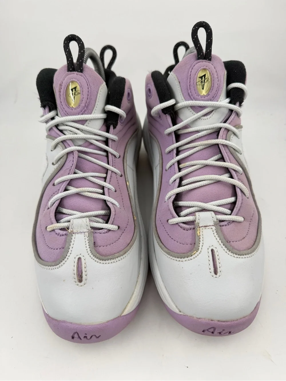 Nike Kids Air Penny II Mid - SZ 7 Y- Lilac Purple Basketball  Sneakers